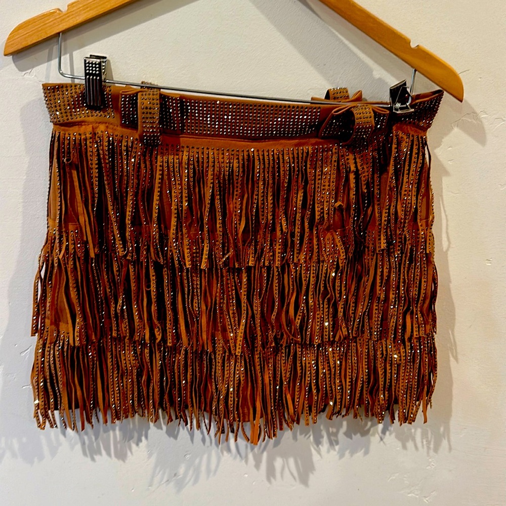 Cute country mini skirt sz M